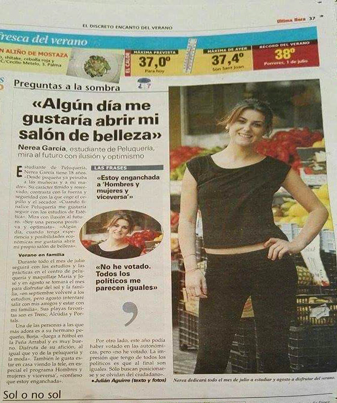 Última Hora – 4 de Julio 2015